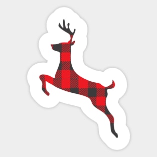 Christmas Reindeer Sticker